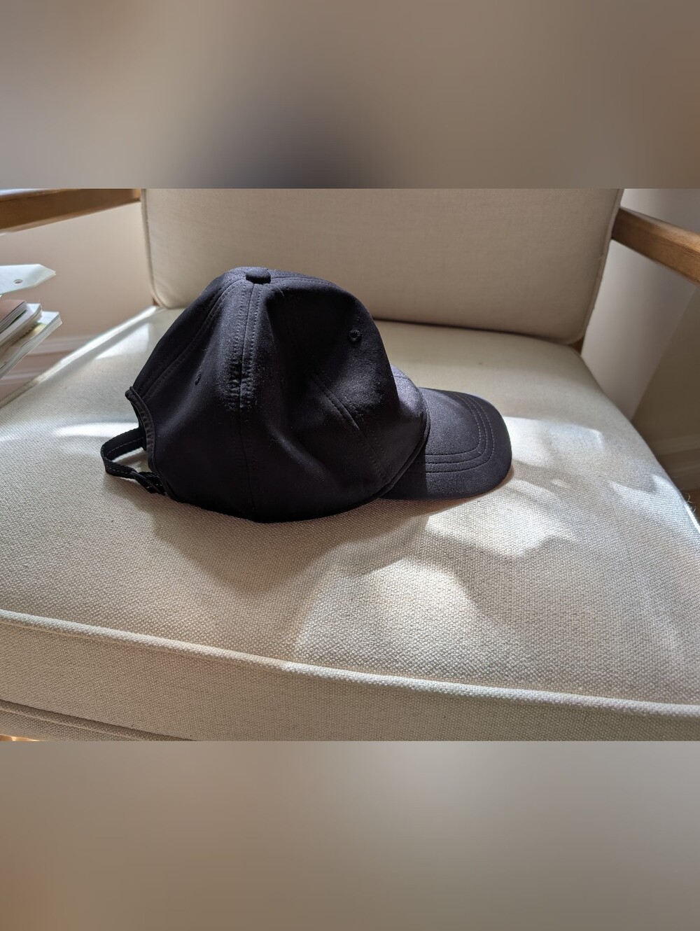 Lululemon Black Baseball Cap
